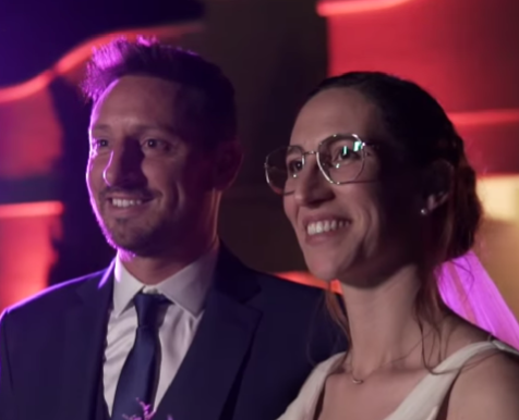 Vero y Lucas, novios que celebraron su casamiento en Pradera Multiespacio
